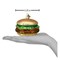 Old World Christmas 2.75 In Cheeseburger Christmas Tree Ornament , Ornament Fast Food Beef Burger